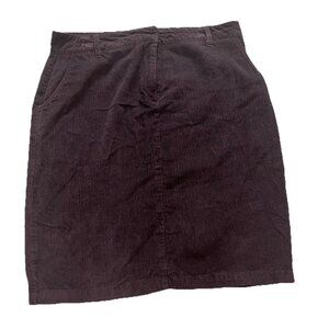 Jessica London Brown Corduroy Skirt Size 16W